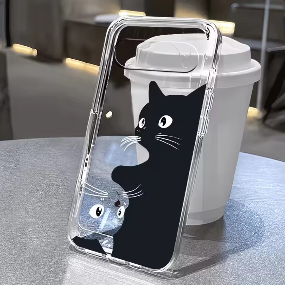 Hot Kawaii Cartoon Black Cat P - đánh giá và giá Google Pixel 9