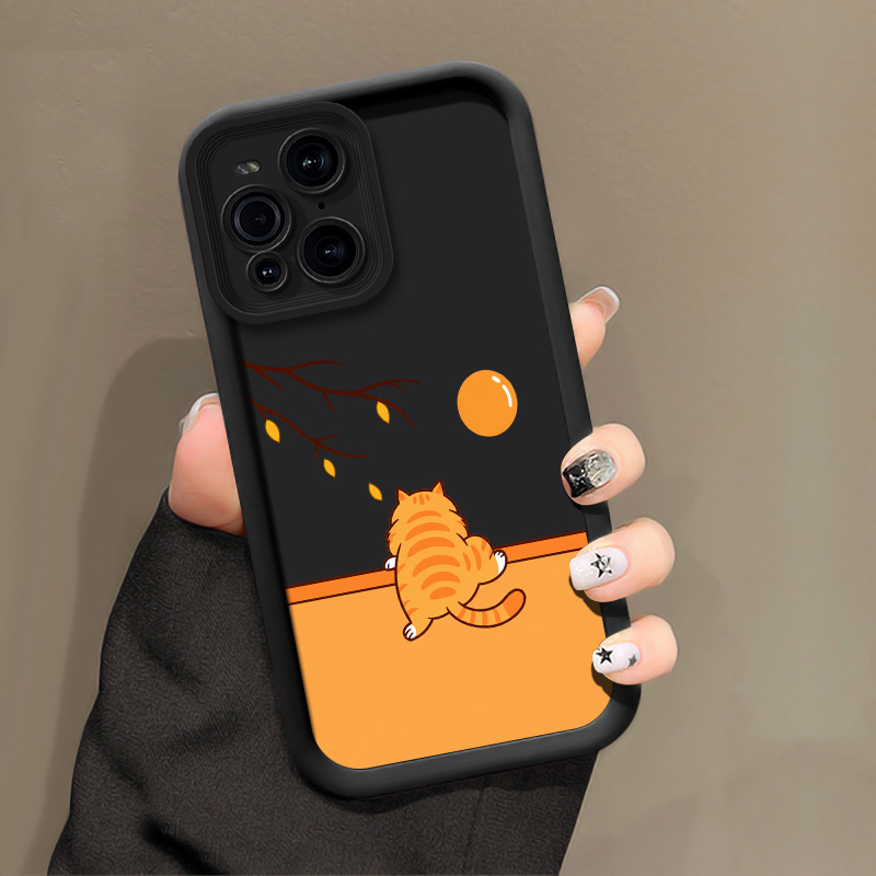 Cartoon Animal Cat Phone Case  - đánh giá và giá Oppo Find X8