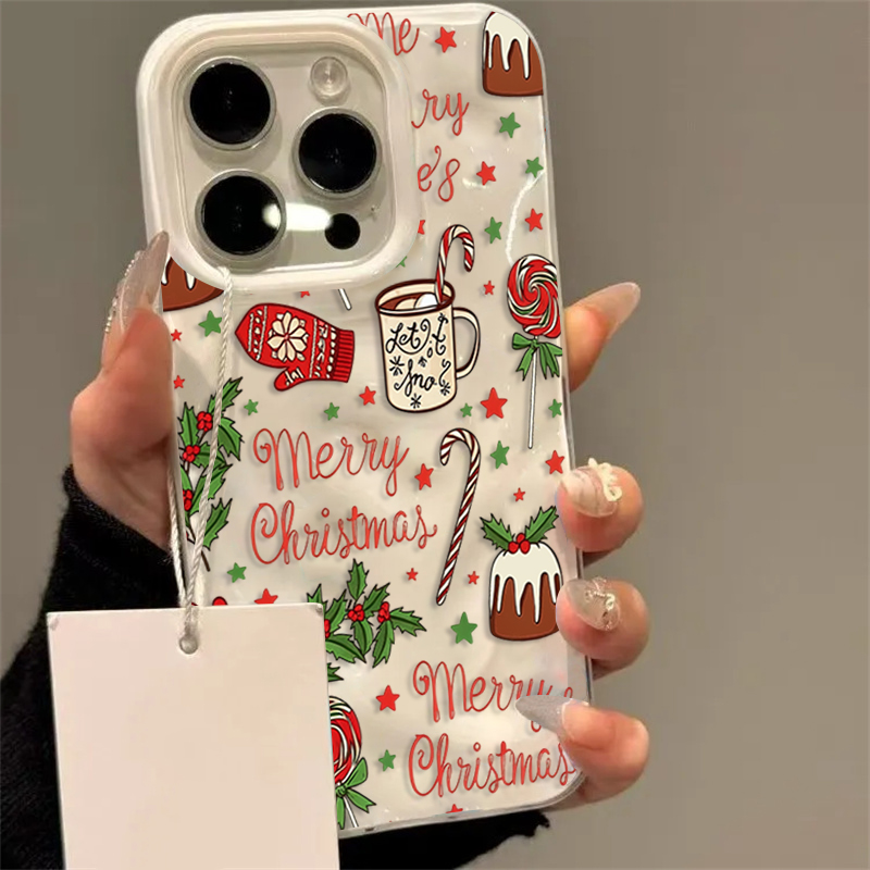 Cute Festive Christmas Pattern - đánh giá và giá Apple Iphone 15 Pro Max