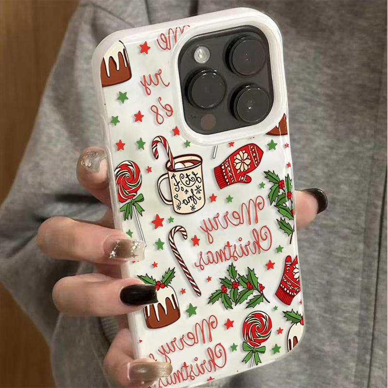 Cute Festive Christmas Pattern - đánh giá và giá Apple Iphone 15 Pro Max