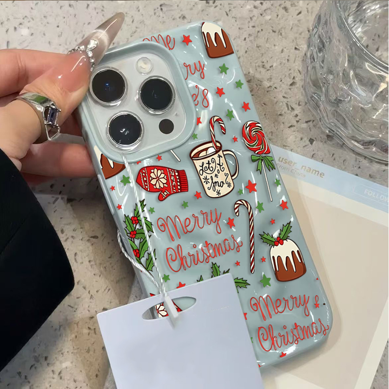 Cute Festive Christmas Pattern - đánh giá và giá Apple Iphone 15 Pro Max