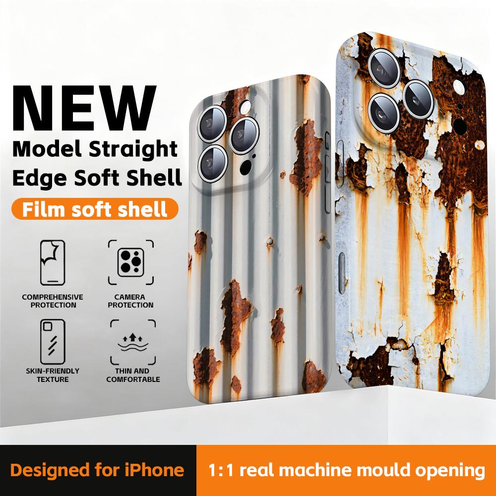 Rust texture Phone Case Straig - đánh giá và giá Apple Iphone 15 Pro Max